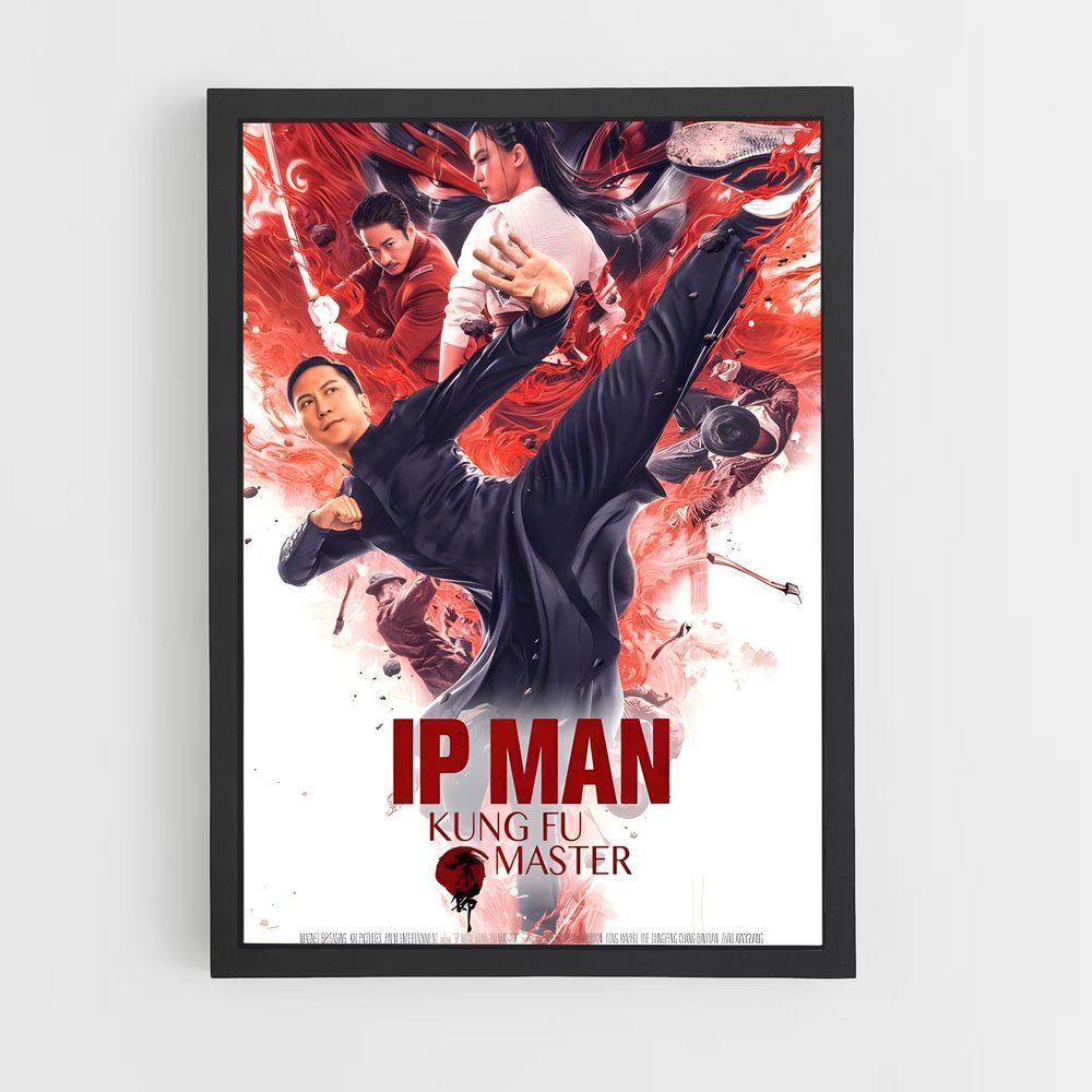 Poster Man L'ombre – affiche Kung Fu (vue 2)